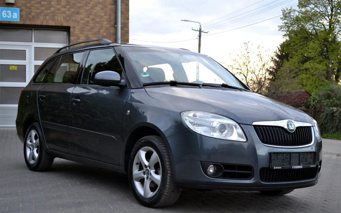 Skoda Fabia cena 16900 przebieg: 174000, rok produkcji 2008 z Gostynin małe 781